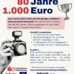8 Vereine 80 Jahre 1000 Euro
