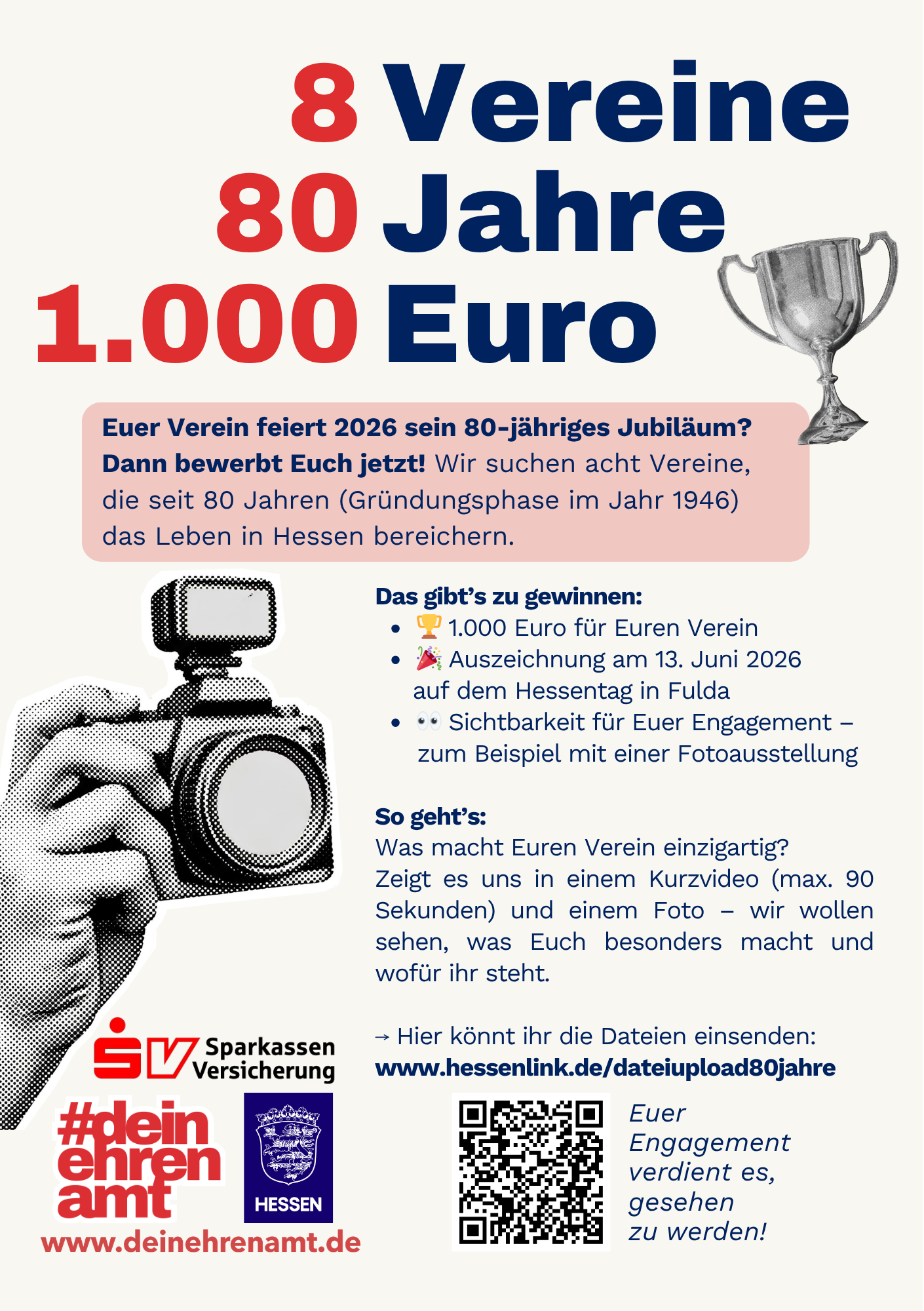 Du betrachtest gerade 8 Vereine 80 Jahre 1000 Euro
