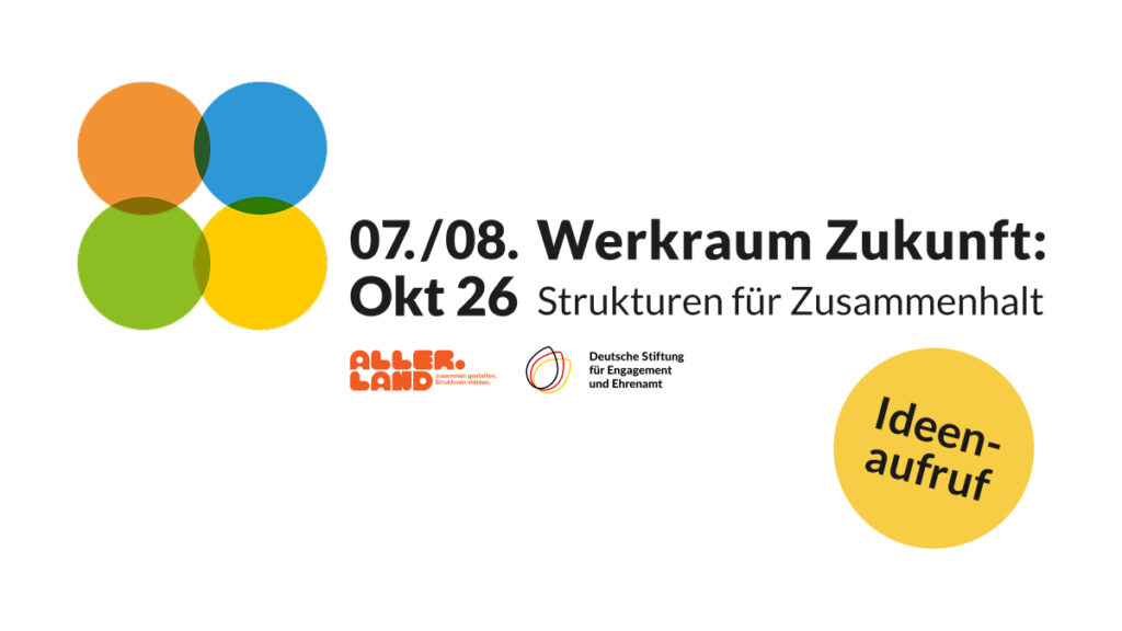 Mehr über den Artikel erfahren Werkraum Zukunft: Strukturen für Zusammenhalt